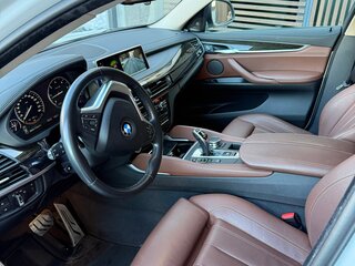 2017 BMW X6 30d II (F16), белый, 3800000 рублей, вид 5