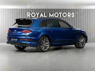 2021 Bentley Bentayga Speed I Рестайлинг, синий, 32500000 рублей, вид 4