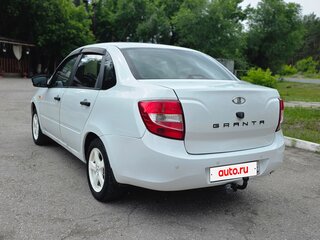 2017 Lada (ВАЗ) Granta I, белый, 465000 рублей, вид 5