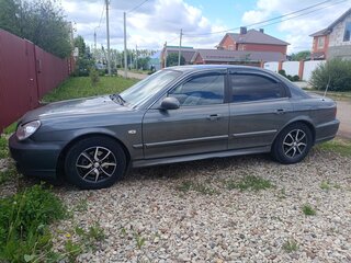 2005 Hyundai Sonata ТагАЗ IV (EF) Рестайлинг, серый, 330000 рублей, вид 4
