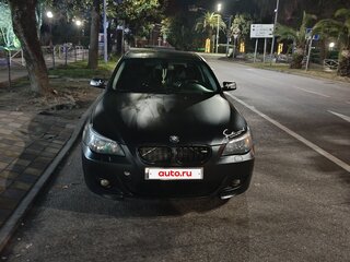 2007 BMW 5 серии 535i V (E60/E61) Рестайлинг, чёрный, 950000 рублей, вид 1