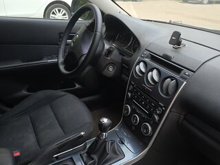 2005 Mazda 6 I (GG), серебристый, 150000 рублей, вид 5