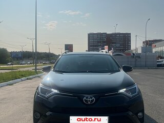 2016 Toyota RAV4 IV (XA40) Рестайлинг, чёрный, 2050000 рублей, вид 3