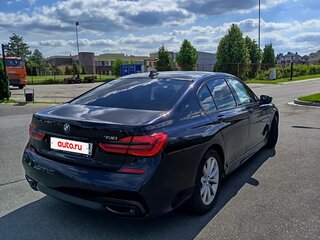 2018 BMW 7 серии 730i VI (G11/G12), чёрный, 3200000 рублей, вид 5