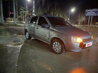 2010 Lada (ВАЗ) Kalina I, серый, 110000 рублей, вид 2