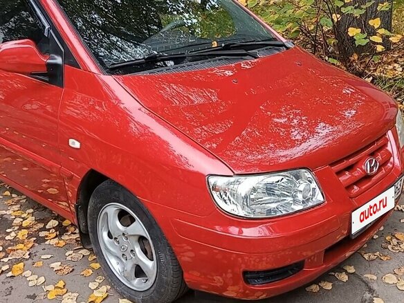 2004 Hyundai Matrix I, красный - вид 2