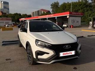 2024 Lada (ВАЗ) Vesta SW I Рестайлинг (NG), белый, 1450000 рублей, вид 4
