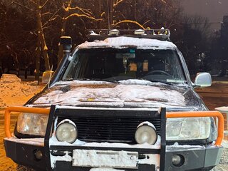 2003 Toyota Land Cruiser 105 100 Series Рестайлинг 1, чёрный, 1600000 рублей, вид 3