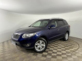 2011 Hyundai Santa Fe II Рестайлинг, синий, 1060000 рублей, вид 1
