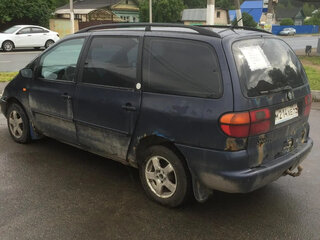 1998 Volkswagen Sharan I, синий, 230000 рублей, вид 5