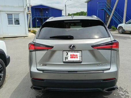 2020 Lexus NX 300 I Рестайлинг, серый, 2600000 рублей, вид 3
