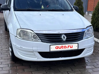 2012 Renault Logan I Рестайлинг, белый, 250000 рублей, вид 1