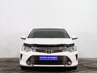 2015 Toyota Camry VII (XV50) Рестайлинг, белый, 2059000 рублей, вид 2