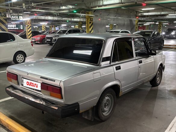 2010 Lada (ВАЗ) 2107, серебристый, 140000 рублей - вид 6