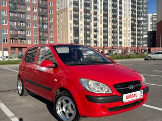 2008 Hyundai Getz I Рестайлинг, красный, 460000 рублей, вид 3