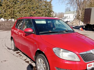 2014 Skoda Fabia II Рестайлинг, красный, 249000 рублей, вид 4