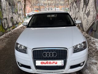 2007 Audi A3 II (8P) Рестайлинг 1, белый, 810000 рублей, вид 1