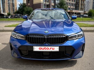 2022 BMW 3 серии 320i VII (G2x) Рестайлинг, синий, 4950000 рублей, вид 3
