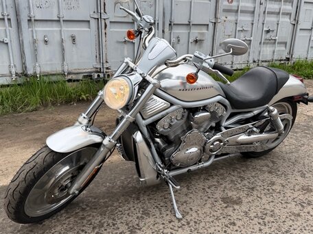 2002 Harley-Davidson V-Rod, серебристый, 599000 рублей, вид 1
