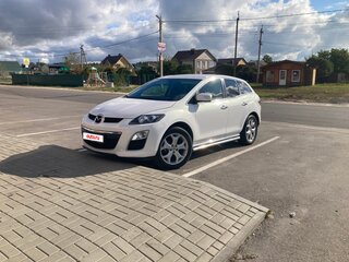 2010 Mazda CX-7 I Рестайлинг, белый, 1290000 рублей, вид 1