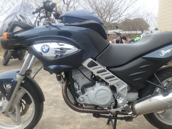 2003 BMW F 650 CS, синий, 360000 рублей - вид 11