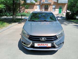 2016 Lada (ВАЗ) Vesta I, серый, 900000 рублей, вид 3