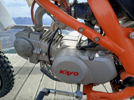 2024 Kayo Basic TT125, оранжевый, 70000 рублей, вид 3