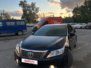 2013 Toyota Camry VII (XV50), чёрный, 1519999 рублей, вид 2
