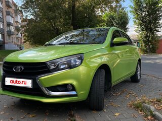 2016 Lada (ВАЗ) Vesta I, жёлтый, 670000 рублей, вид 1