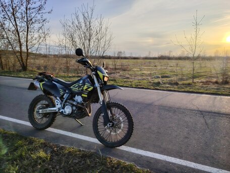 2004 Suzuki DR-Z 400 SM, чёрный, 400000 рублей, вид 1