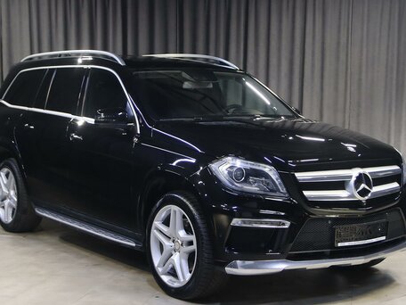 2015 Mercedes-Benz GL-Класс 400 II (X166), чёрный, 2799000 рублей, вид 3