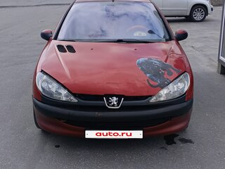 2002 Peugeot 206, красный, 100000 рублей, вид 1