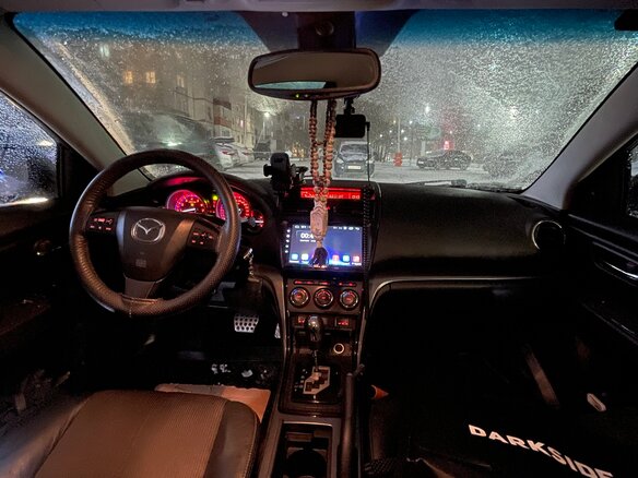 2012 Mazda 6 II (GH) Рестайлинг, белый, 1149999 рублей - вид 8