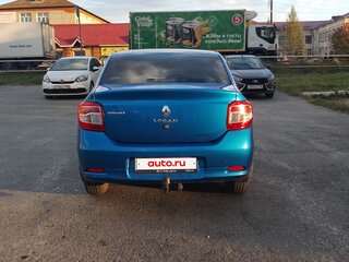 2018 Renault Logan II, синий, 795000 рублей, вид 4