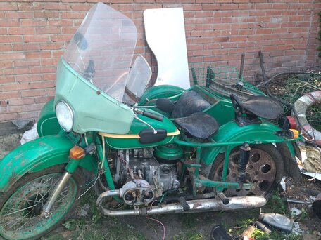 1986 Урал M-66, зелёный, 20000 рублей, вид 2