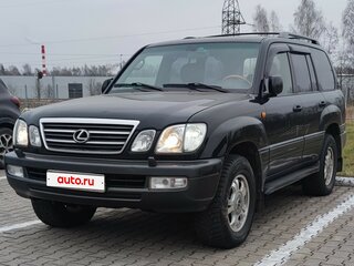 2004 Lexus LX 470 II Рестайлинг, чёрный, 1420000 рублей, вид 1