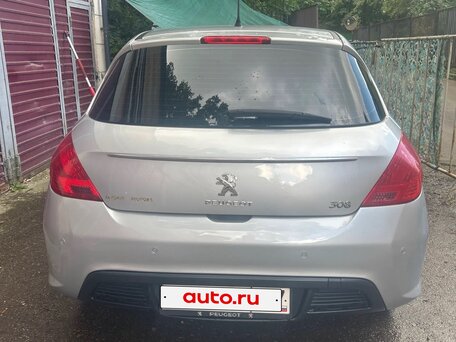 2011 Peugeot 308 I Рестайлинг, серебристый, 462900 рублей, вид 3