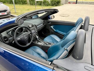 2004 Mercedes-Benz SLK-Класс 200 II (R171), синий, 2000000 рублей, вид 5