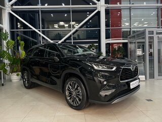 2025 Toyota Highlander IV (XU70), чёрный, 6100000 рублей, вид 4