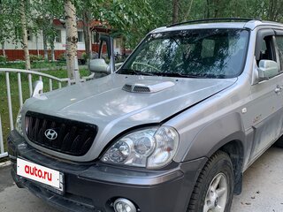 2003 Hyundai Terracan I, серебристый, 550000 рублей, вид 2