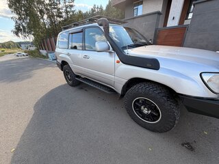 2003 Toyota Land Cruiser 100 Series Рестайлинг 1, серый, 2200000 рублей, вид 4