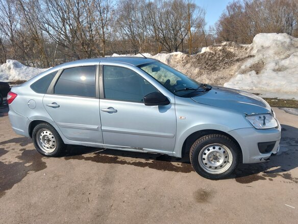 2017 Lada (ВАЗ) Granta I, голубой, 457000 рублей - вид 20