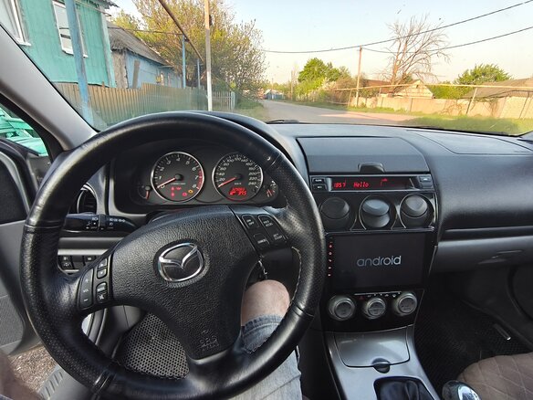 2004 Mazda 6 I (GG), серый, 355000 рублей - вид 8