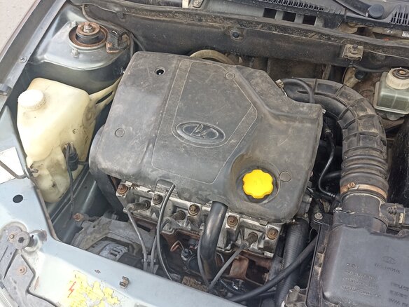 2008 Lada (ВАЗ) Kalina I, серый, 180000 рублей - вид 6