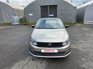 2019 Volkswagen Polo V Рестайлинг, коричневый, 1230000 рублей, вид 2