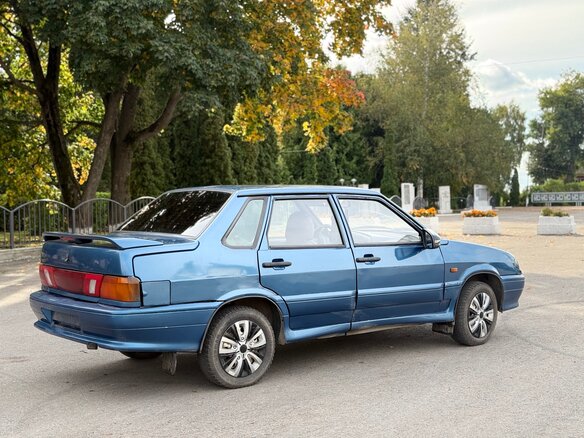 2004 Lada (ВАЗ) 2115, синий, 165000 рублей - вид 5