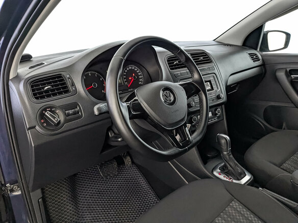 2017 Volkswagen Polo V Рестайлинг, синий - вид 15
