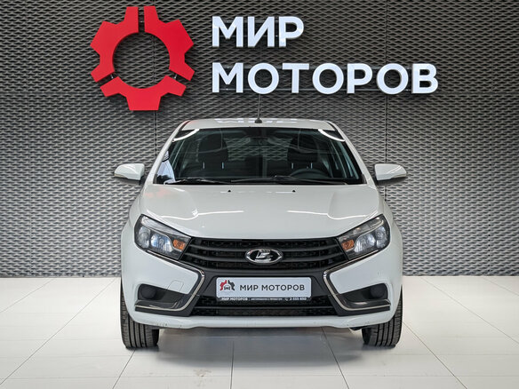 2019 Lada (ВАЗ) Vesta I, белый, 850000 рублей - вид 1