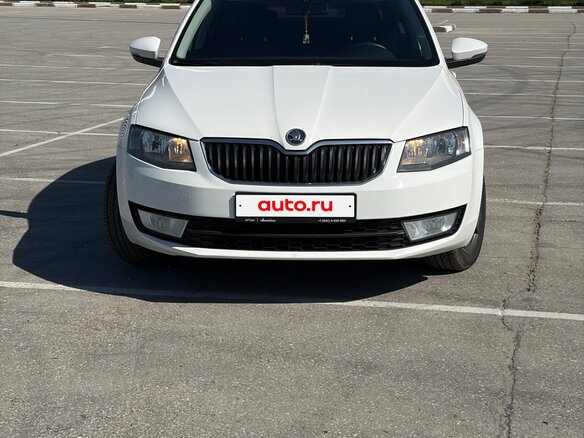 2014 Skoda Octavia III (A7), белый, 990000 рублей - вид 1