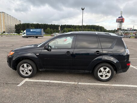 2007 Mitsubishi Outlander II, чёрный, 870000 рублей, вид 5